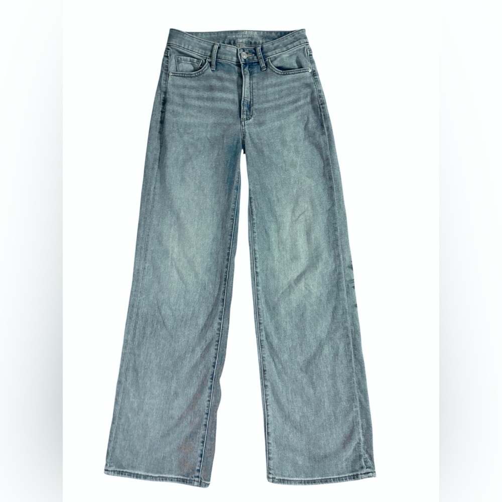 Chico’s High-Rise Wide-Leg Blue Jeans